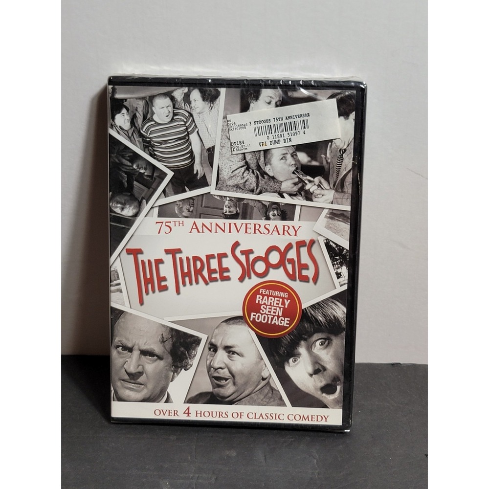 The Three Stooges DVD 2011 75th Anniversary Collector's Edition Comedy New